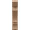 Ekena Millwork 8-in W x 30-in D x 36-in H Balboa Slat Rough Cedar Woodgrain TimberThane Outlooker, Primed Tan OUTUR080X30X36BOA24RCPR - alternate 5